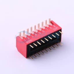间距2.54mm 琴键 9位拨码开关 【拨码】缩略图