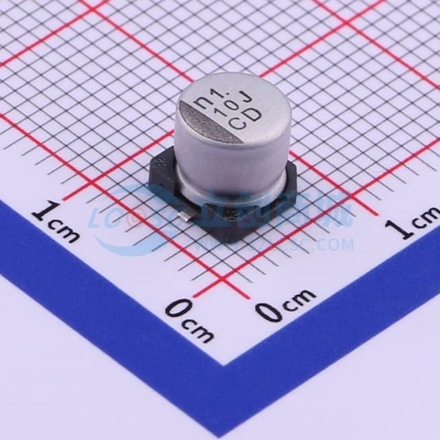 10uF ±20% 63V实物图