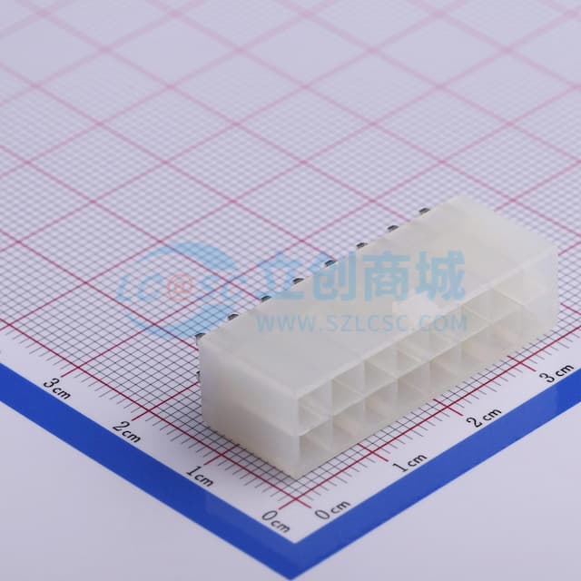 2x8P 间距:4.2mm 直插 【插件】实物图