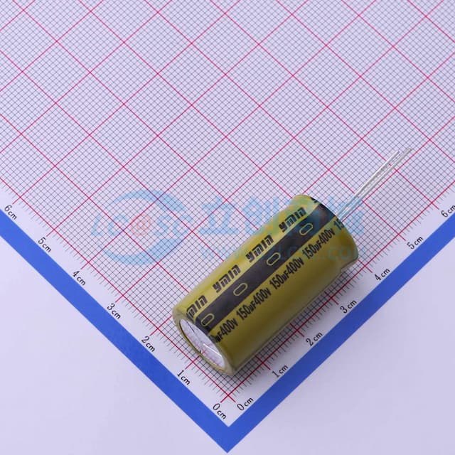 150uF ±20% 400V 【插件】实物图