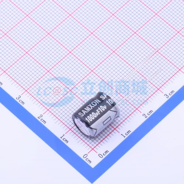 1000uF ±20% 10V 【引线】实物图