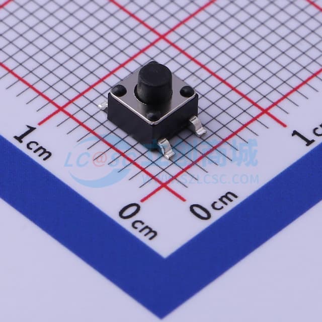 4.5*4.5*4.5mm 立贴 轻触开关实物图