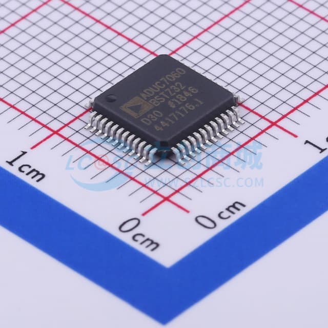 低功耗精密模拟微控制器，双Σ-Δ ADC，闪存/EEPROM，ARM7TDMI实物图