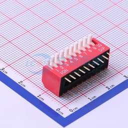 间距2.54mm 琴键 10位拨码开关 【拨码】缩略图