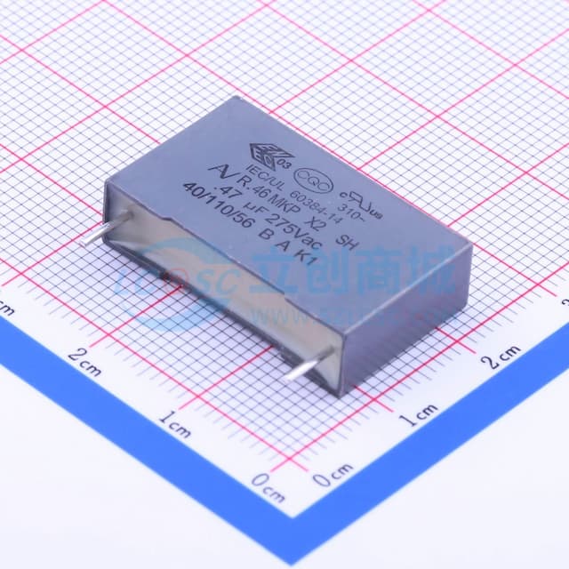等级:X2 470nF ±20% 275V 【安规】实物图