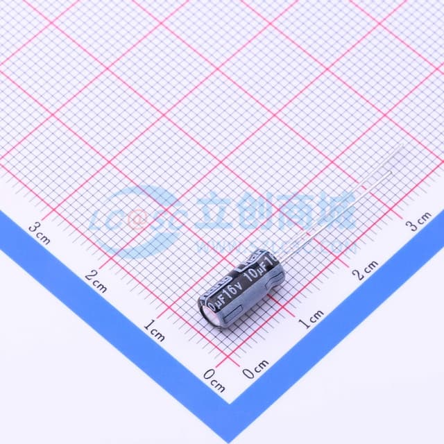 10uF ±20% 16V 【引线】实物图