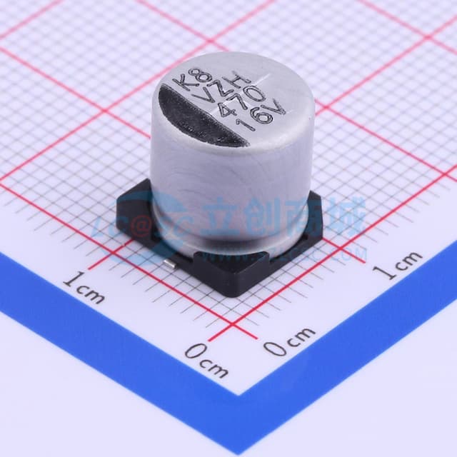470uF ±20% 16V实物图
