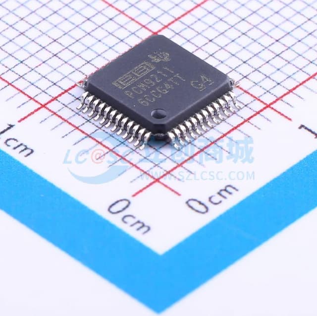 PCM9211 216-kHz 数字音频接口收发器 (DIX) 带立体声 ADC 和信号路由实物图