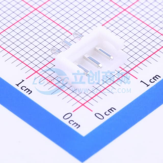 系列:EH 间距:2.5mm 1x3P【插件】实物图