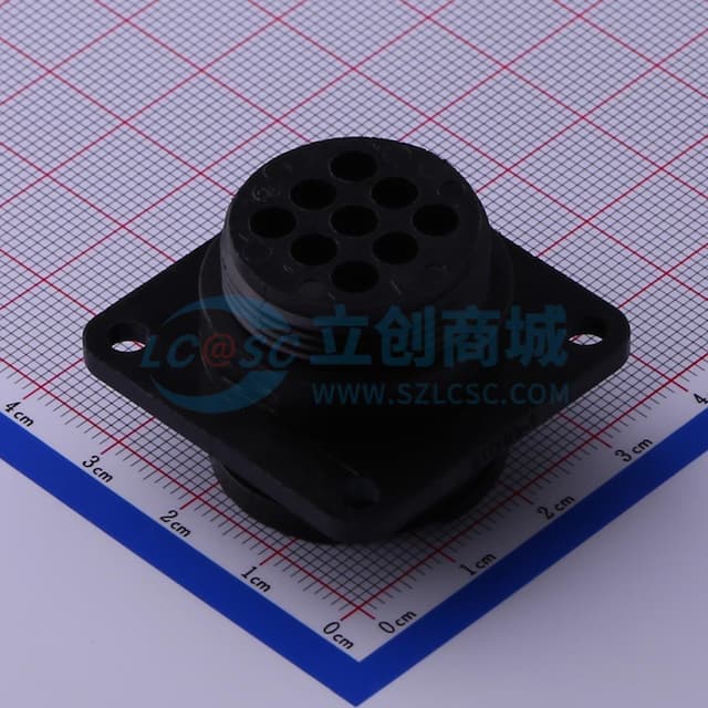 圆形连接器外壳实物图