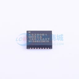 KSZ8081MNX/RNB 10BASE-T/100BASE-TX 物理层收发器缩略图