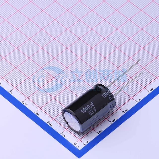 1000uF ±20% 63V 【插件】实物图