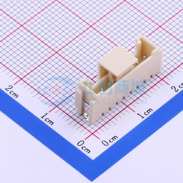 1x8P 间距:2mm 立贴 系列:HY实物图