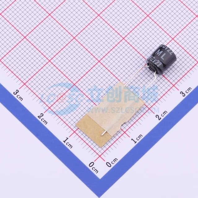 22uF ±20% 50V 停产 【插件】实物图