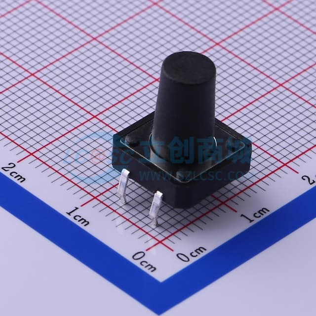 12*12*14mm 直插 轻触开关 【轻触】实物图