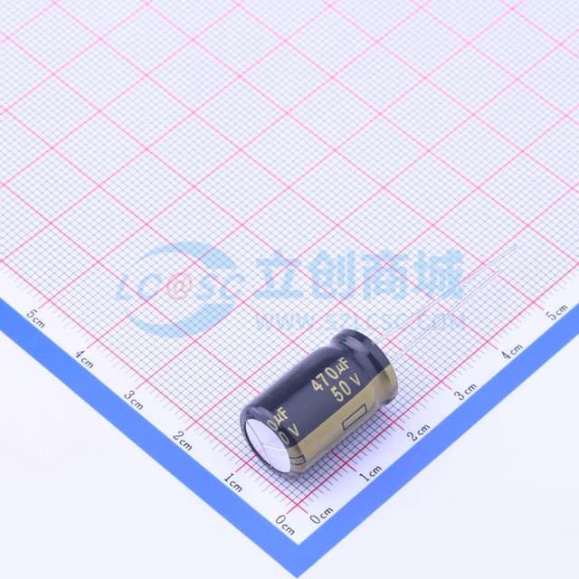 470uF ±20% 50V 【插件】实物图