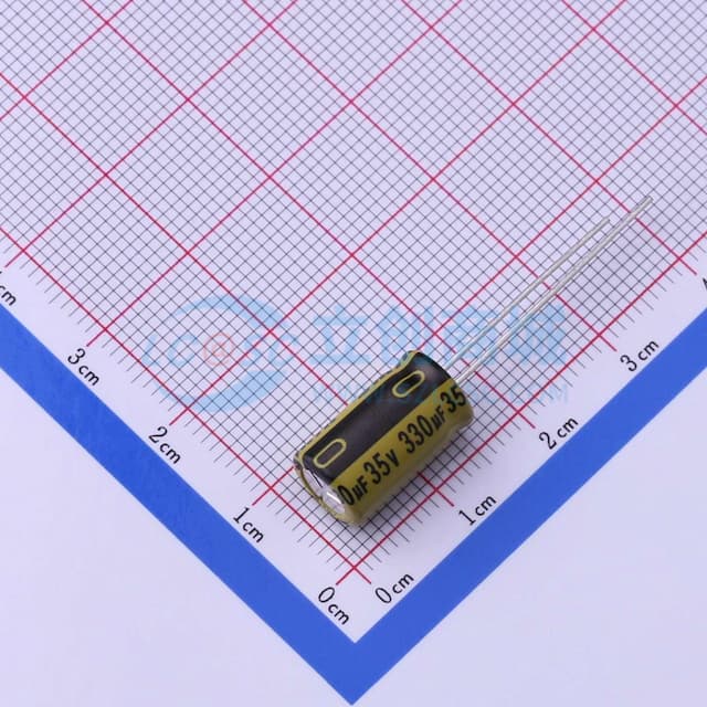 330uF ±20% 35V 【插件】实物图