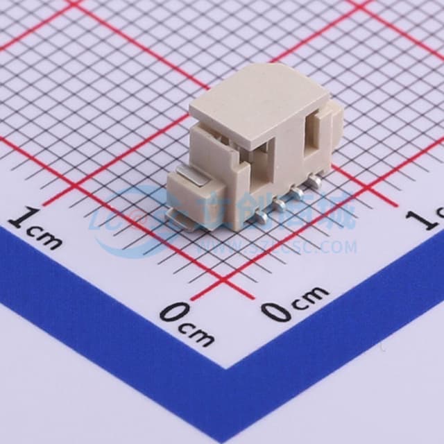 1x4P 间距:1.25mm 立贴实物图