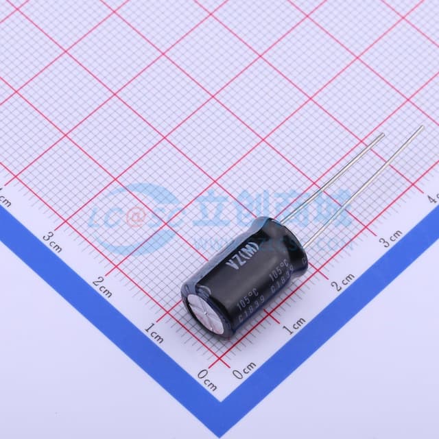 220uF ±20% 63V 【引线】实物图