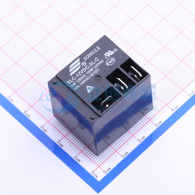 黑色 SLC-12VDC-SL-C【继电】实物图
