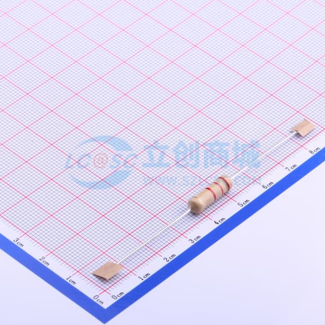 2.2kΩ ±5% 2W 碳膜电阻 【插件】实物图