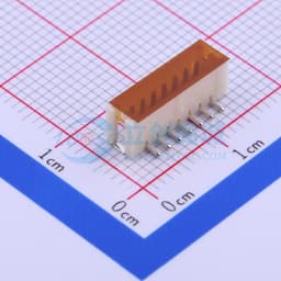 1x7P 间距:1.5mm 立贴 系列:ZH 【插件】缩略图