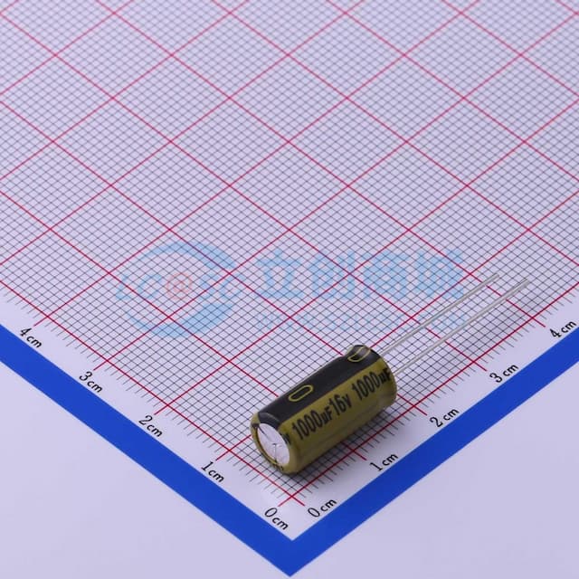 1000uF ±20% 16V 【插件】实物图