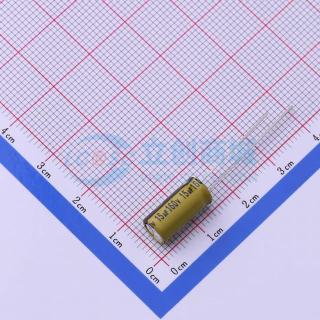 15uF ±20% 160V 【引线】实物图