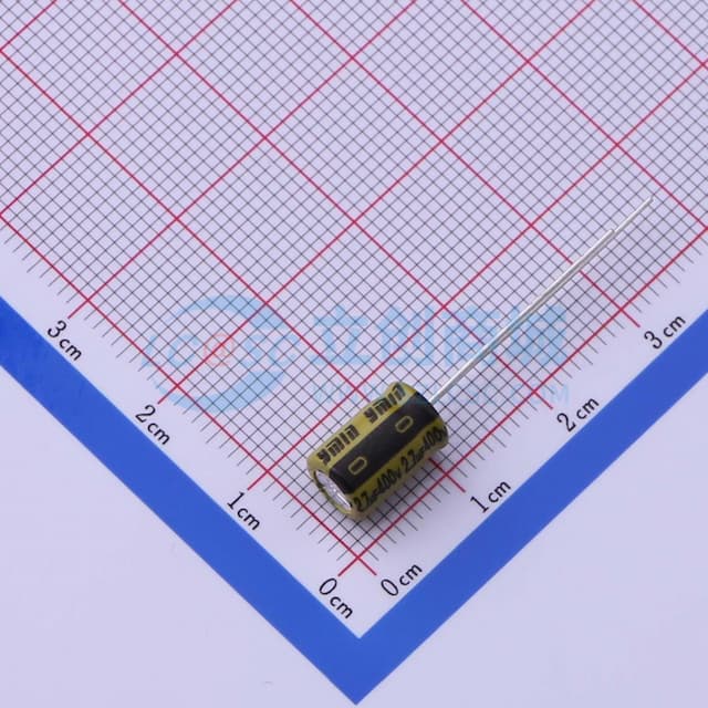 2.7uF ±20% 400V 【引线】实物图