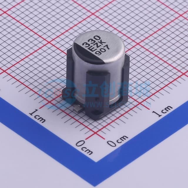 330uF ±20% 25V实物图