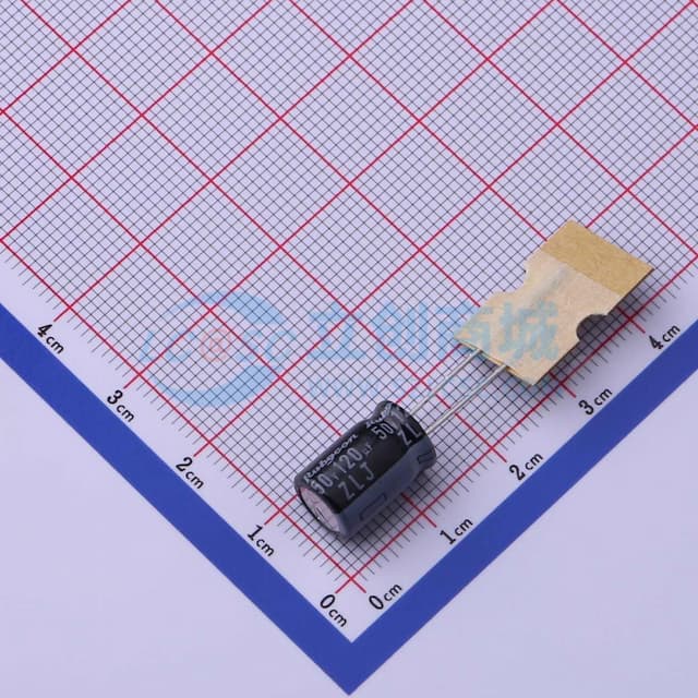 120uF ±20% 50V实物图