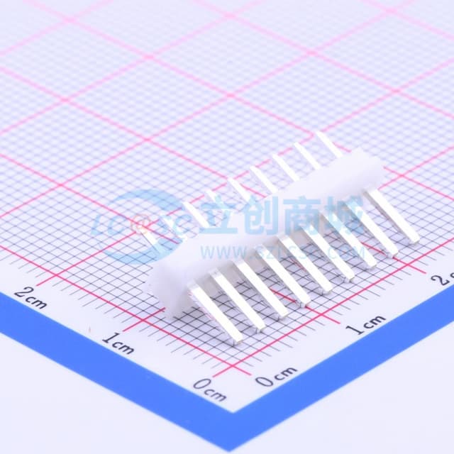 1x9P 间距:2.5mm 直插 系列:SHF(NH) 【插件】实物图