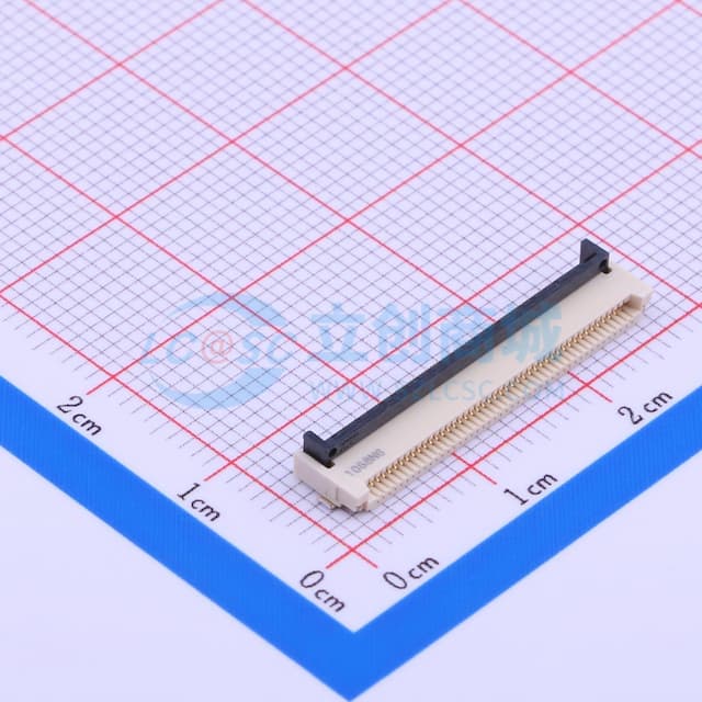 间距:0.5mm P数:45P 双侧触点/上下接实物图