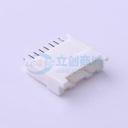 白色 1x8P 间距:2mm 直插【插件】缩略图