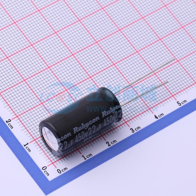 22uF ±20% 450V 【插件】实物图