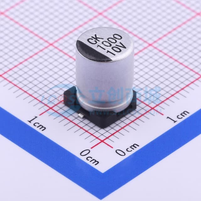 1000uF ±20% 10V实物图