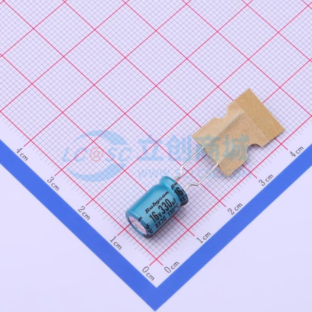 330uF ±20% 16V 【插件】实物图