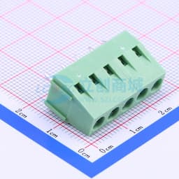 5mm 1x5P 排数:1 每排P数:5 直插 【螺钉】缩略图