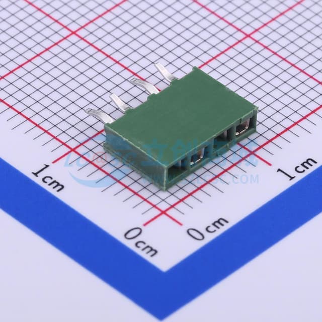 间距:2.54mm 1x4P 直插 【排针】实物图