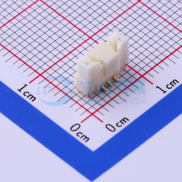 1x3P 间距:1.25mm 立贴实物图
