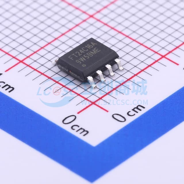 16Kbit串行EEPROM，低电压低功耗，工业温度范围，100年数据保留，100万次写周期寿命实物图