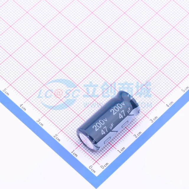 47uF ±20% 200V实物图