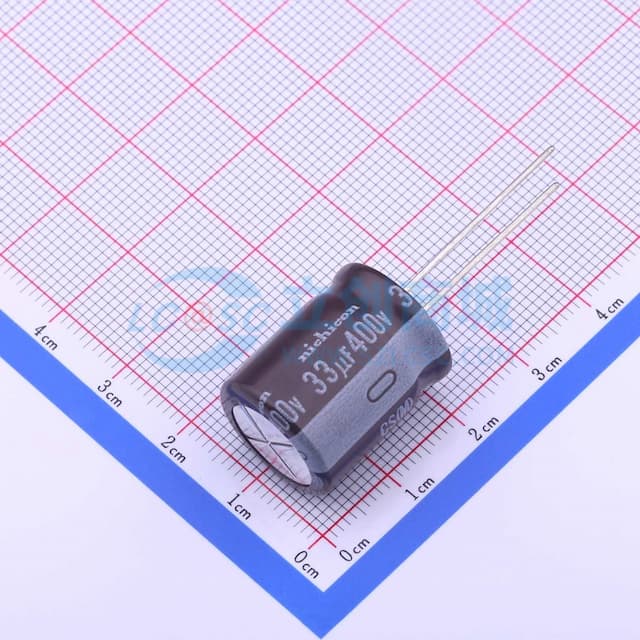 33uF ±20% 400V 【插件】实物图