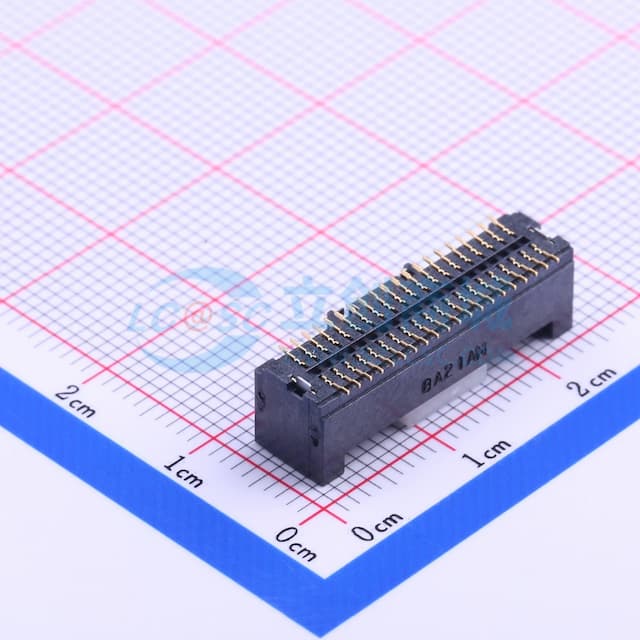 间距:1mm 2x20P 立贴实物图