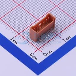 土黃 1x7P 间距:1.25mm 弯插【插件】缩略图