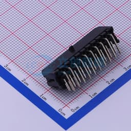 黑色 2x10P 间距:3mm 弯插【插件】缩略图