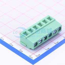 5.08mm 直插 排数:1 每排P数:6 【螺钉】缩略图