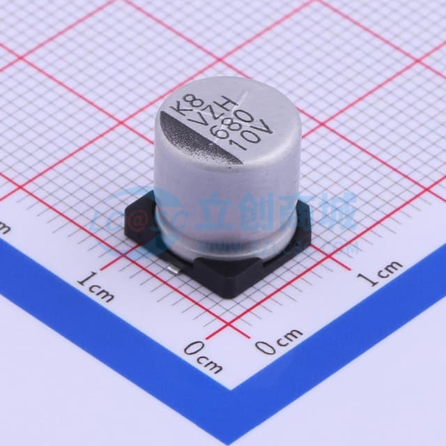 680uF ±20% 10V实物图
