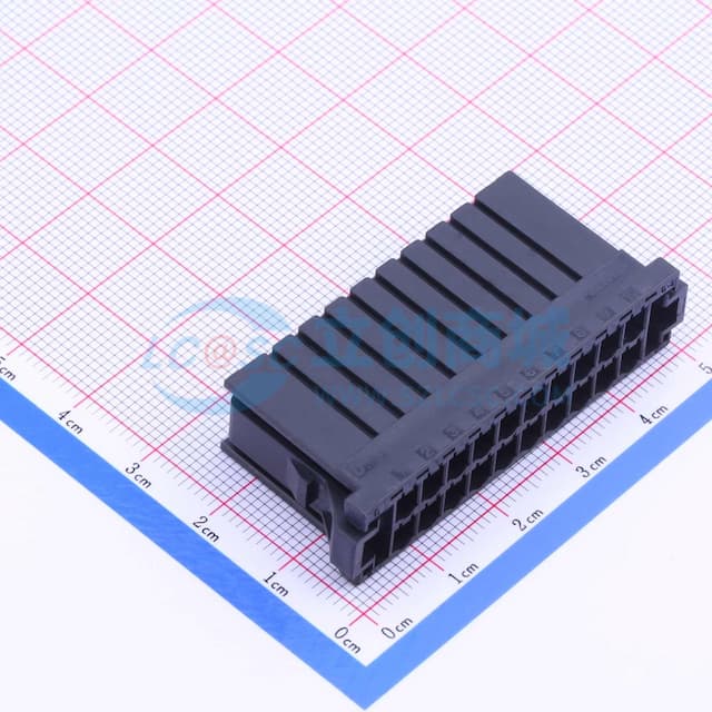 3.81mm 2x10P实物图