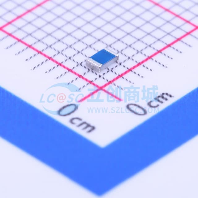 铂金SMD扁平芯片温度传感器实物图